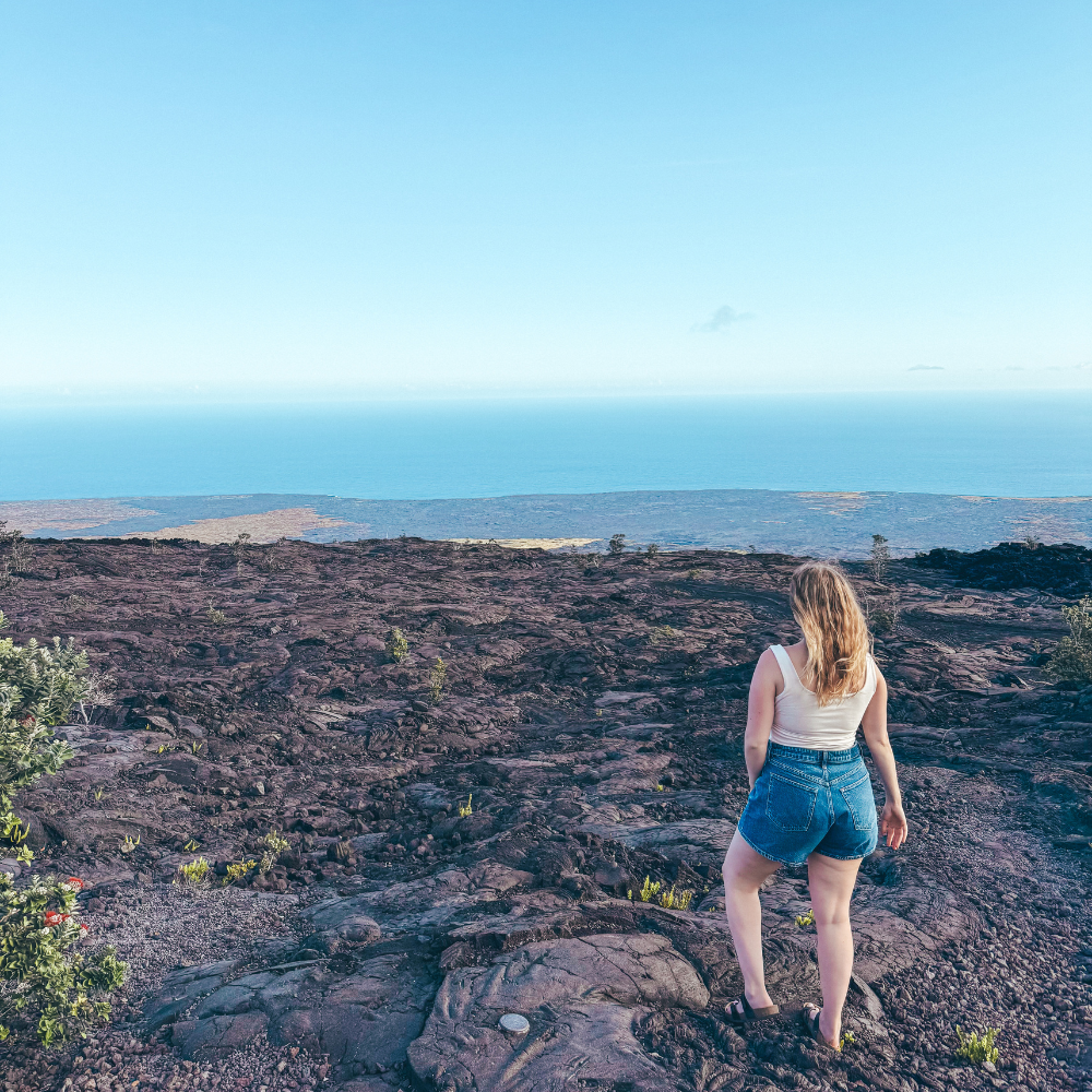 Crater Rim Drive Tour View