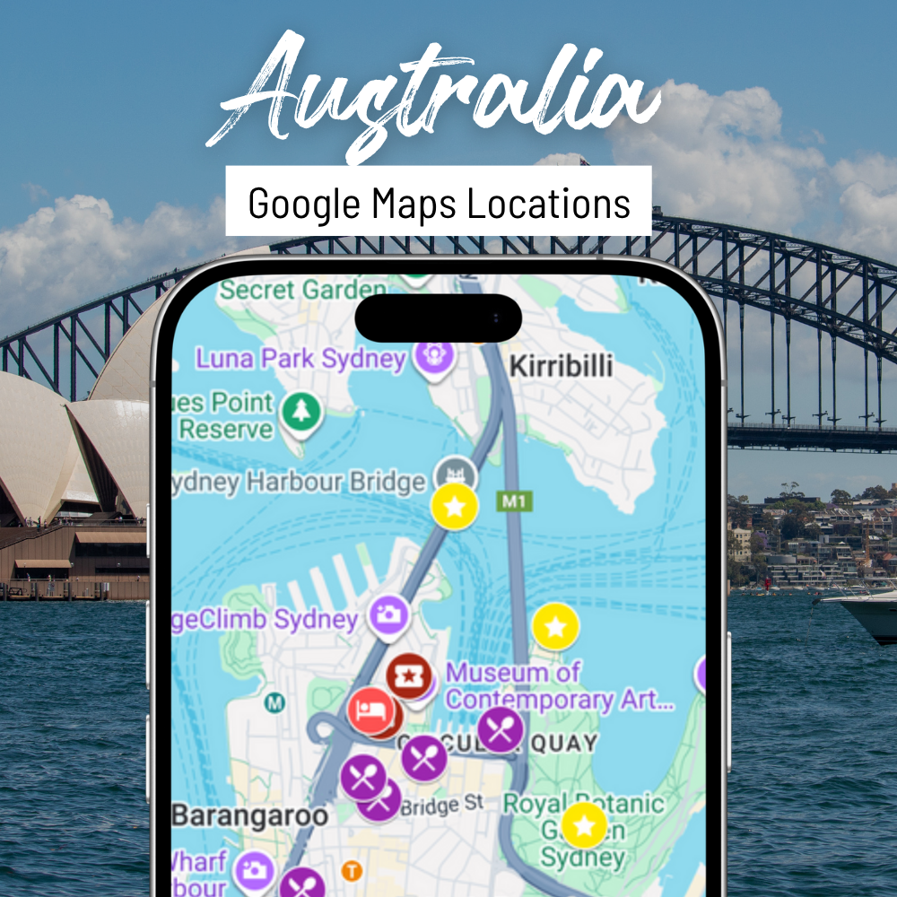 Australia Google Map