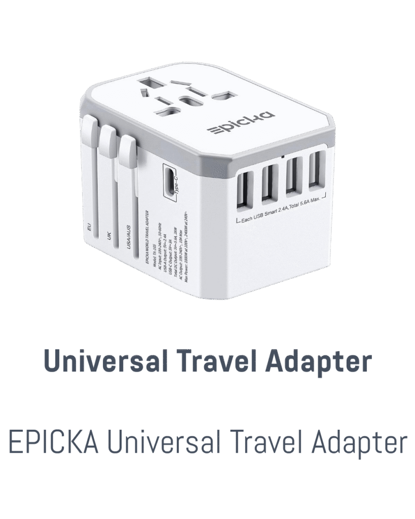 Epicka Travel Adapter