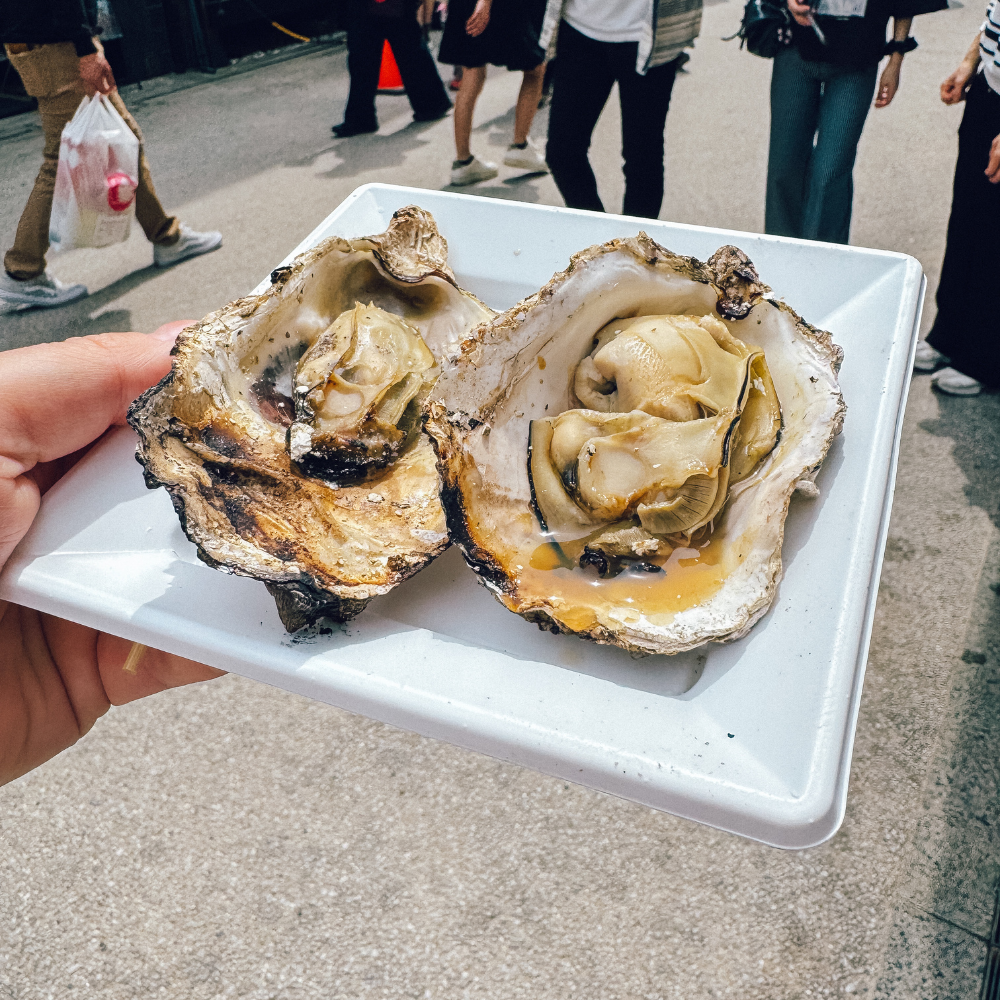 Miyajima Oysters - Grilled