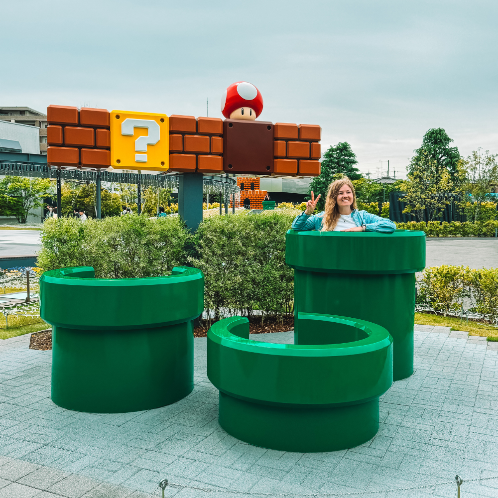 Super Mario Green Tubes