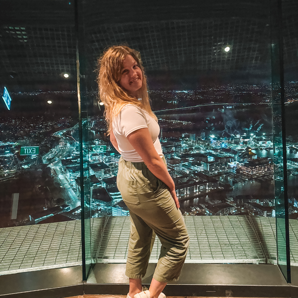 Auckland Sky Tower - Night View